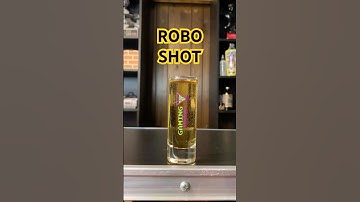 CHRONO TRIGGER SHOTS.  Day 5: The Robo Shot. #ChronoTrigger  #TheGamingMixologist  #RickAstley