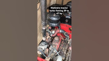 Mahindra tractor turbo fitting #viral #tractor #modified #youtubeshorts #shortsfeed #turbo #shorts