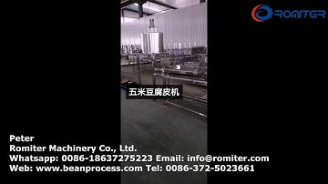 Automatic Bean Processing Machine Factory Visit