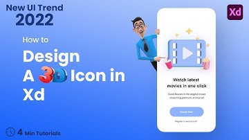 Create 3D Icon in Adobe Xd | By Designing tutorials