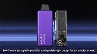 Eco-Friendly Swappable Pod Kit | MN Vookbar 15000 - Vape with Style & Sustainability!