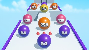 Ball Merge 2048  - All Levels Gameplay Walkthrough Android iOS New Update (Lv 1-6)