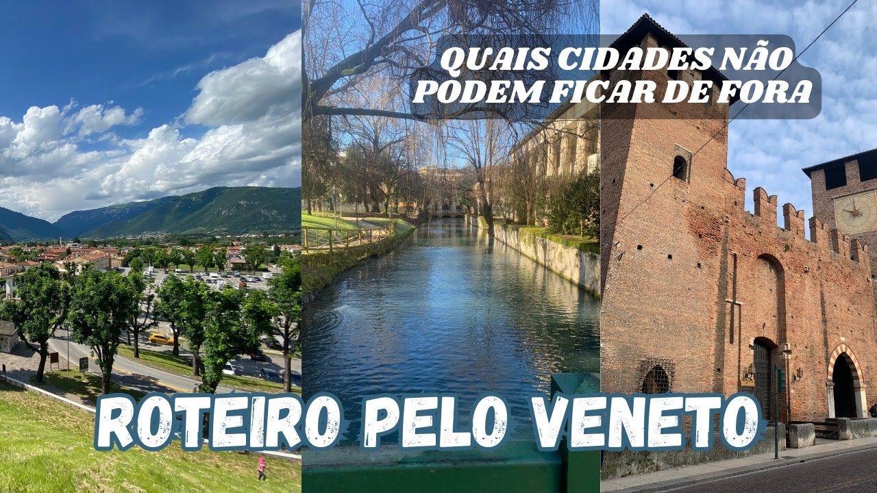 TOP 5 cidades do Vêneto que você precisa Visitar!
