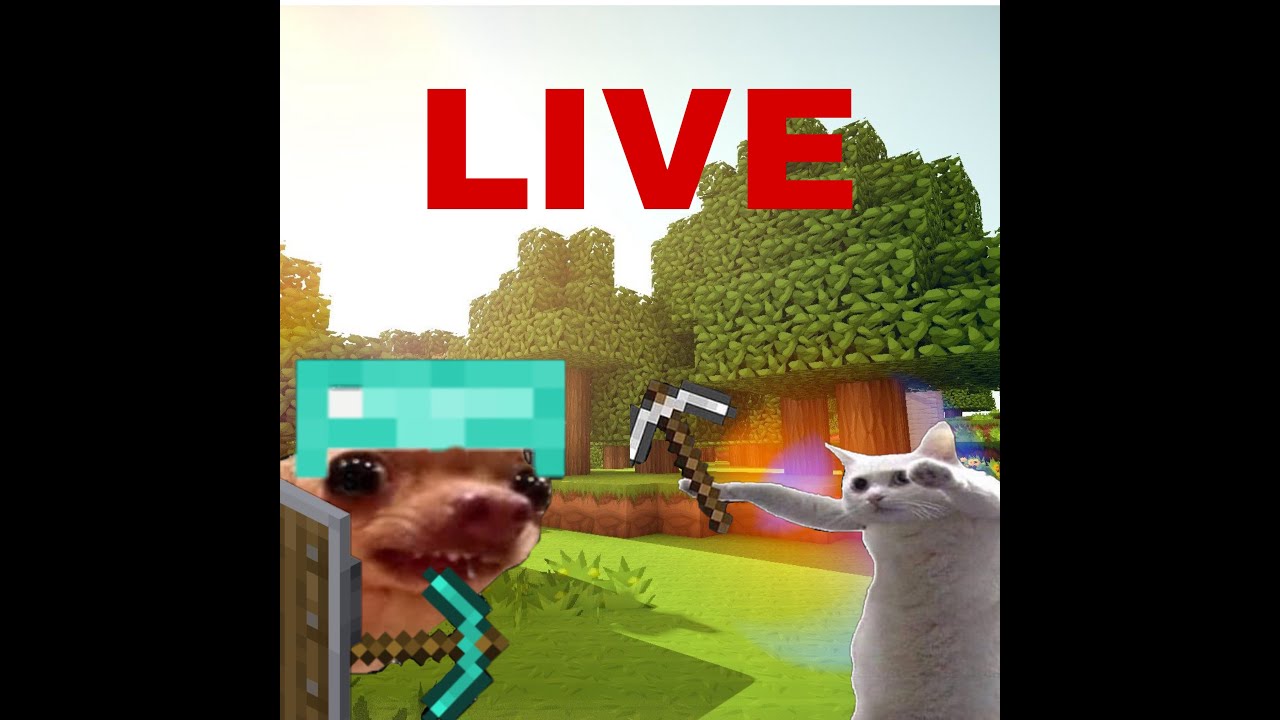 normal minecraft stream - YouTube