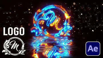 After Effects Tutorial - Electric Neon Logo Animation In After Effects (Saber-Plugin)