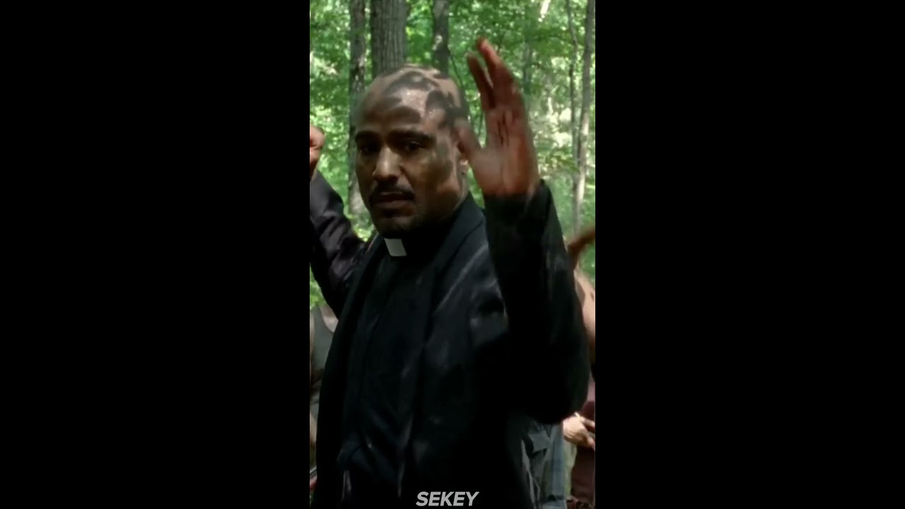 Rick Asks Gabriel The Three Questions TWD Season 5 