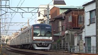 東京メトロ副都心線10000系10118F93S急行和光市行き白楽カーブ通過