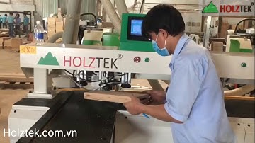 [ HOLZTEK ] Máy khoan ngang cnc định vị hồng ngoại cực nhanh