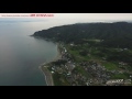 千葉県鋸南町　保田海岸空撮