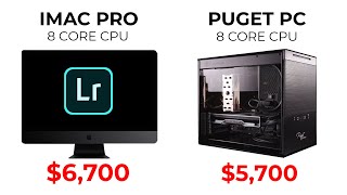 2019 iMac Pro vs 2019 Custom PC by Puget Systems: Lightroom Classic Performance and Benchmarking