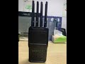 8 Channels Portable Signal Jammer