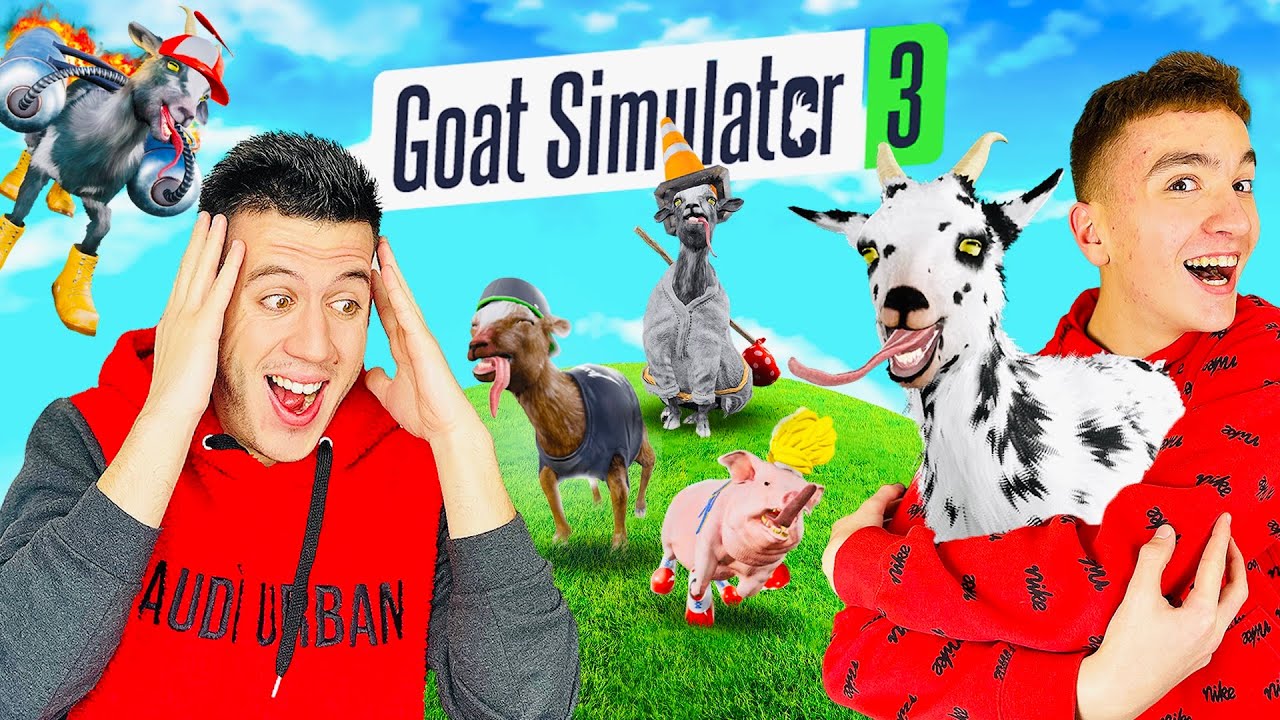 РАЗГАДАХМЕ 40 ТАЙНИ С КОЗИ В GOAT SIMULATOR 3!