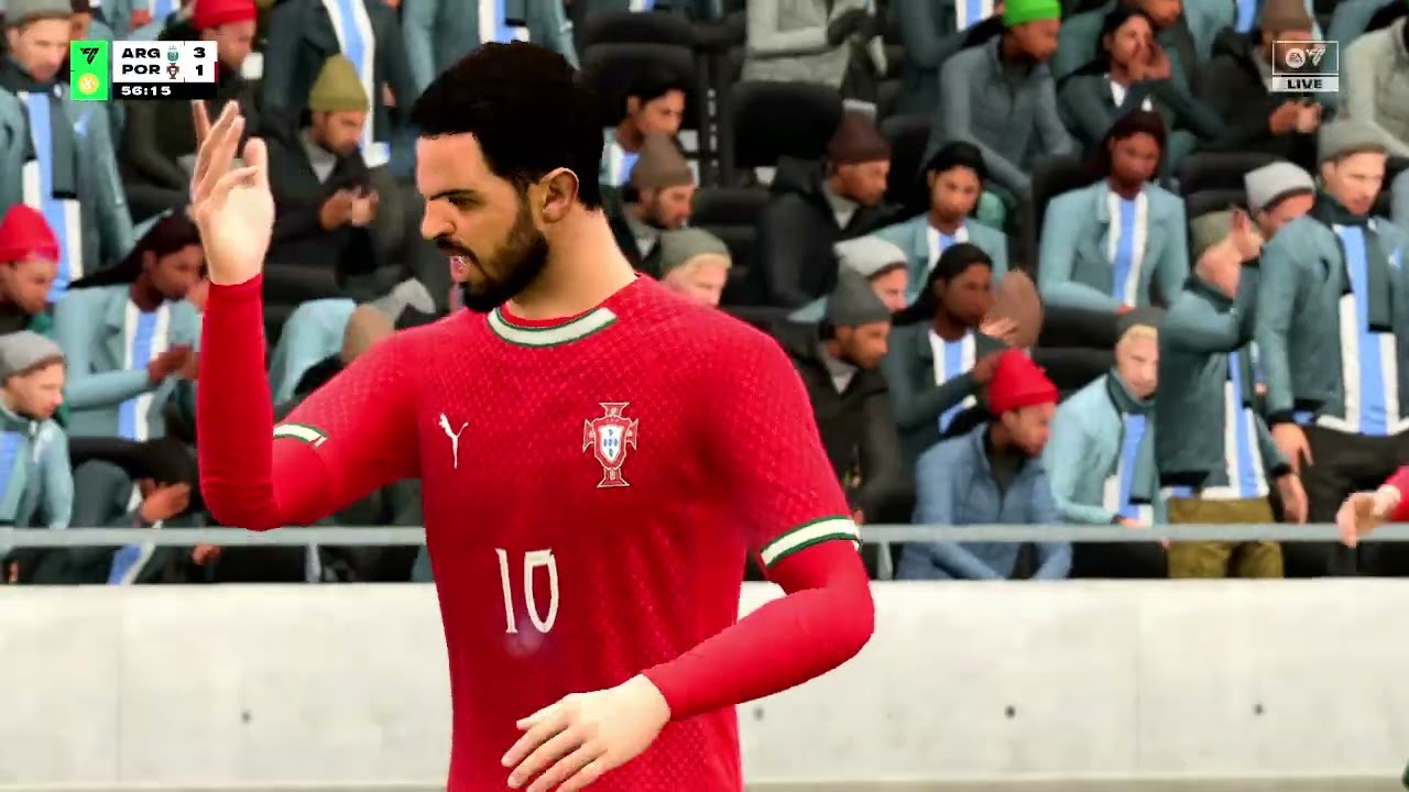 Awesome messi ronaldo fighting match at last#nintendoswitch #fc26 #messi #ronaldo