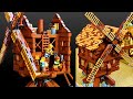 Building a windmill for my lego medieval blacksmith diorama moc
