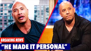 Dwayne Johnson And Vin Diesel's Feud #fastandfurious