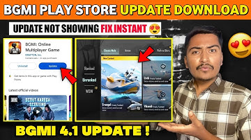 FINALLY OUT 🔴 BGMI 4.1 UPDATE Download | How To Update BGMI 4.1 | BGMI 4.1 Update Not Showing 