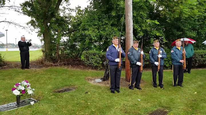 Honor Guard at Woodstock Memory, 1 September 2018