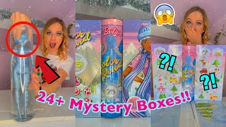 [ASMR] UNBOXING A GIANT MYSTERY WATER BARBIE ADVENT CALENDAR 2021!!😱💅🏻 *24 MYSTERY BOXES!🤭🎁*