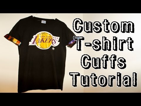 DIY: Custom T-Shirt Cuffs Tutorial | KAD Customs #21