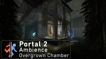 Overgrown Test Chamber Ambience  |  Portal 2 World Ambience (Relaxing ASMR/Video Game Sleep Sounds)