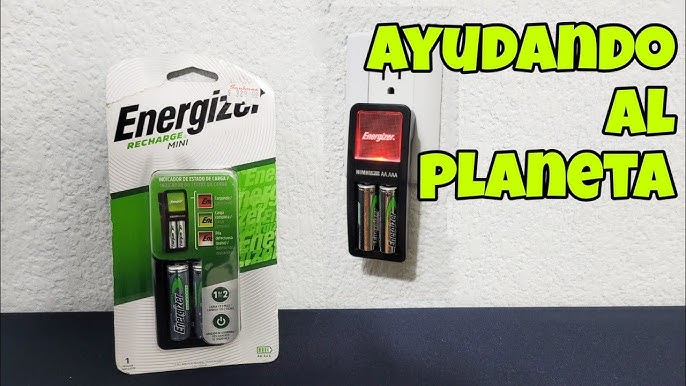 Unboxing cargador de pilas AA y AAA Energizer Maxi x4