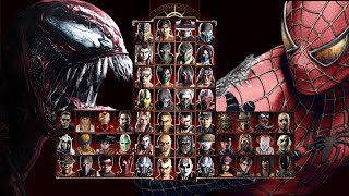 Mortal Kombat 9 - SPIDERMAN & CARNAGE - Expert Tag Ladder - Gameplay @(1080p) - 60ᶠᵖˢ ✔