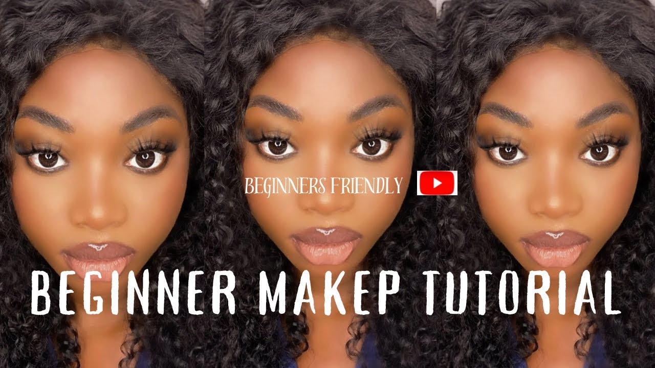 BEGINNER MAKEUP TUTORIAL| beginners friendly - YouTube