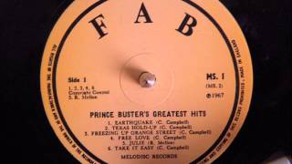 PRINCE BUSTER - FREEZING UP ORANGE STREET