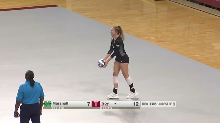 Troy vs. Marshall VB