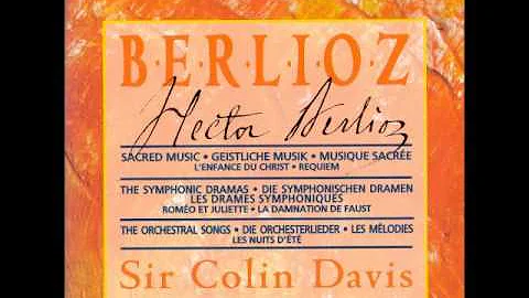 Berlioz Romo Et Juliette, Colin Davis condutor