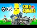 Solo vs Squad WORLD RECORD Attempt! (Fortnite Battle Royale)