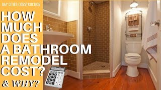 How Much Does a Bathroom Remodel Cost and Why? | Bathroom Remodeling