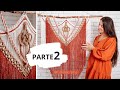 PAINEL EM MACRAMÊ PASSO A PASSO |PARTE 2 | TUTORIAL | #painelemmacrame #macrame #macramewallhanging