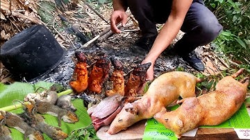 Chuột rừng là một món đạt sản của người vùng cao#thaovlog