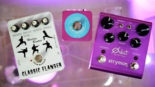 3 Flangers Compared - Joyo - Mooer Spark - Strymon Orbit