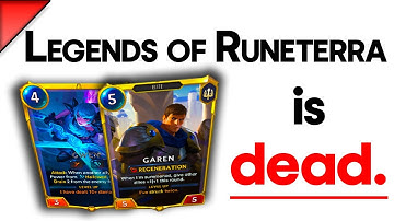 The Death of Legends of Runeterra