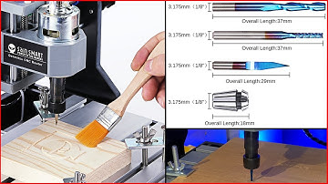 Testing different type of BIT with CNC 3018 PRO
