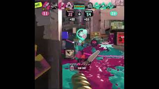 Somewhat Clutch OT Win With Splatana Stamper #splatoon3 #nintendo #gaming