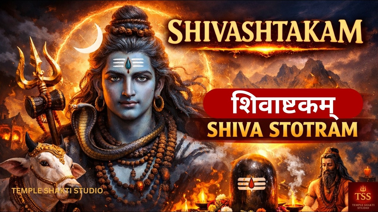 Shivashtakam Stotram | Divine Prayer of Lord Shiva | Powerful Shiva Stotram | Har Har Mahadev