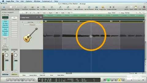 Flex Time Editing - Using the Flex Tool in Multiple Marker Mode