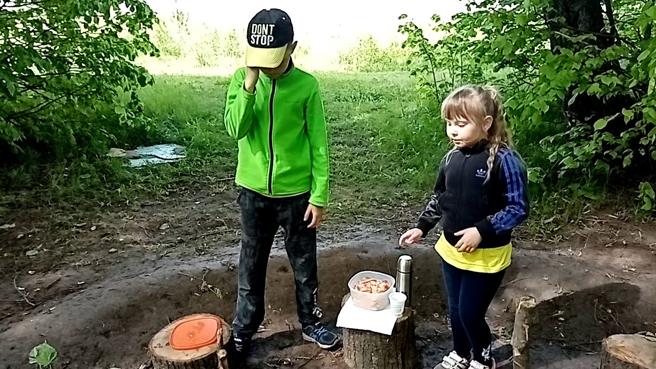 Дети в печке