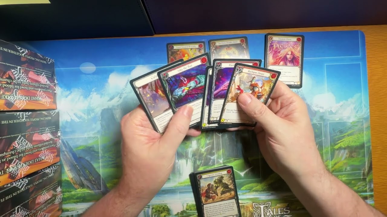 Flesh And Blood Tcg Super Slam Booster Case #9 opening 