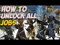 FFXIV - How to unlock all JOBS in SHADOWBRINGERS