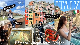 Italy Vlog EP.2 เช็คอินเมือง Florence , Cinque Terre, Verona ตามรอย LUCA! ✨💕 l PRIMA PRIM