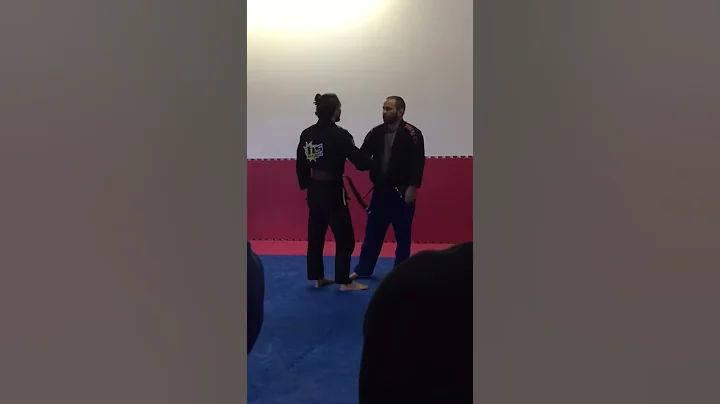 Dennis Siudut receives his brown belt in Brazilian...