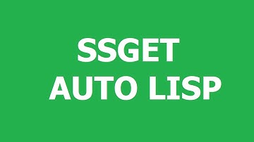Hoe objecten te selecteren om te verwerken in het Auto LISP-programma in AutoCAD