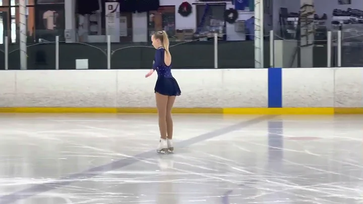 Victoria Timofeev Pre preliminary Freeskate test 1...