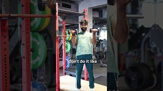 While Doing Bisceps Curl