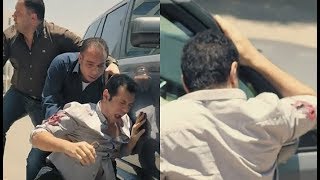 لحظة ضرب فارس حظو بالنار بعد خروجه من السجن  🔥🔫 #أبو_البنات