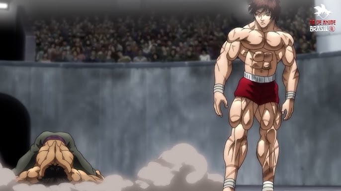 BAKI E SHIBUKAWA VS YANAGI 🇧🇷 O CAMPEÃO PERDEU _ DUBLADO BR - Baki O